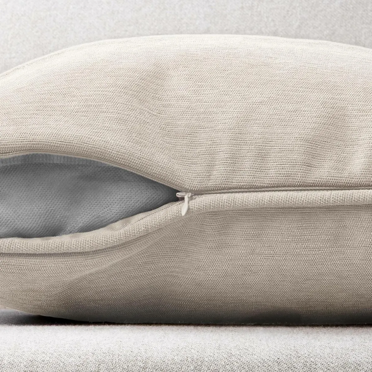 EMINZA Coussin rectangulaire (40 x 60 cm) Minuit Taupe Online