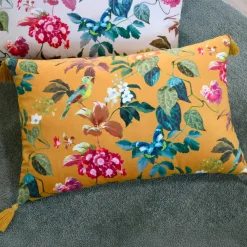 STOF Coussin rectangulaire (40 x 60 cm) Emmy Jaune moutarde Hot