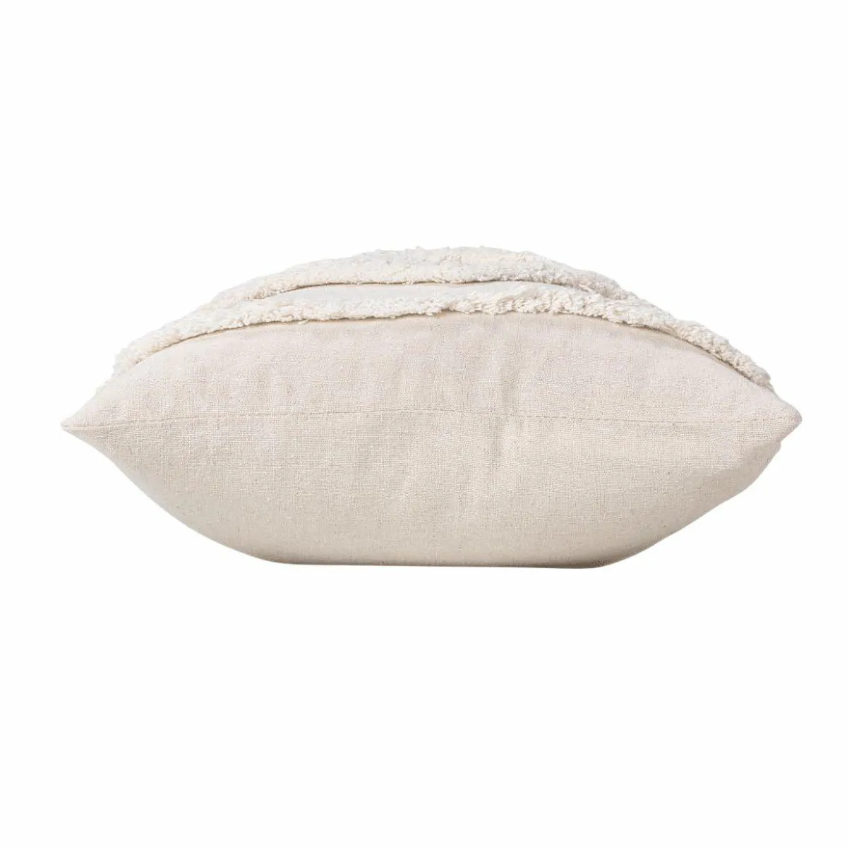 DOUCEUR D'INTERIEUR Coussin rectangulaire (30 x 50 cm) Safira Ecru Hot