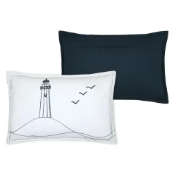 STOF Coussin Rectangulaire (40 x 60 cm) Bordemer Blanc Clearance