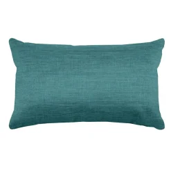 LOVELY CASA Coussin rectangulaire (30 x 50 cm) Béa Bleu canard Sale