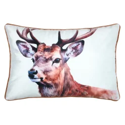 STOF Coussin Rectangulaire (40 x 60 cm) Faune Brun Marron Outlet