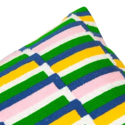 Atmosphera, cru017dateur d'intu017drieur Coussin rectangulaire brodé (35 x 75 cm) Disso Multicolore Online