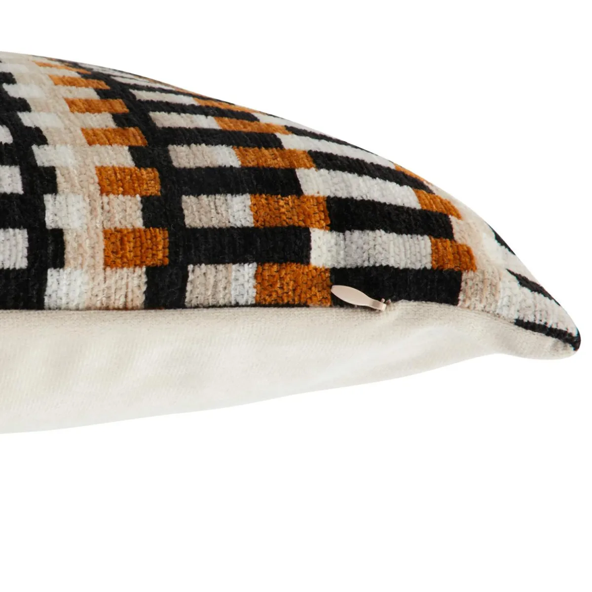 Atmosphera, cru017dateur d'intu017drieur Coussin rectangulaire brodé (30 x 50 cm) Jangwa Beige Outlet