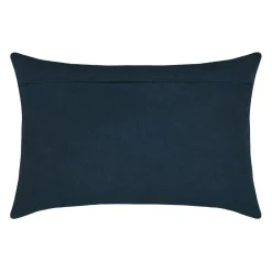 STOF Coussin Rectangulaire coton (40 x 60 cm) Bordemer Bleu marine New