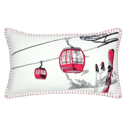 STOF Coussin Rectangulaire Coton (35 x 60 cm) Villard Ecru Clearance