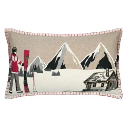 STOF Coussin rectangulaire coton (35 x 60 cm) Villard Multicolore Best