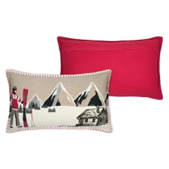 STOF Coussin rectangulaire coton (35 x 60 cm) Villard Multicolore Best