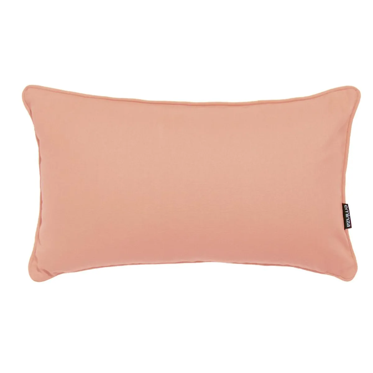 EMINZA Coussin rectangulaire coton (30 x 50 cm) Pixel Rose Pêche New