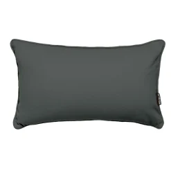 EMINZA Coussin rectangulaire coton (30 x 50 cm) Pixel Gris Anthracite Best