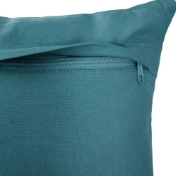 ATMOSPHERA Coussin rectangulaire coton (30 x 50 cm) Otto Bleu canard Hot