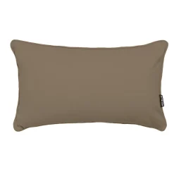 EMINZA Coussin rectangulaire coton (30 x 50 cm) Pixel Taupe New