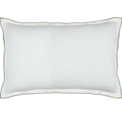 STOF Coussin rectangulaire coton (40 x 60 cm) Helios Blanc New