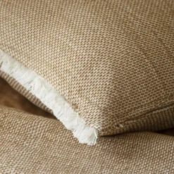 EMINZA Coussin rectangulaire coton texturé (50 x 80 cm) Jamy Marron Online