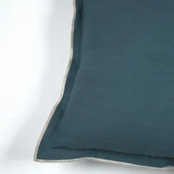 STOF Coussin rectangulaire coton (40 x 60 cm) Helios Bleu Best