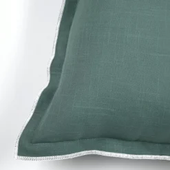 STOF Coussin rectangulaire coton (40 x 60 cm) Helios Vert Sale