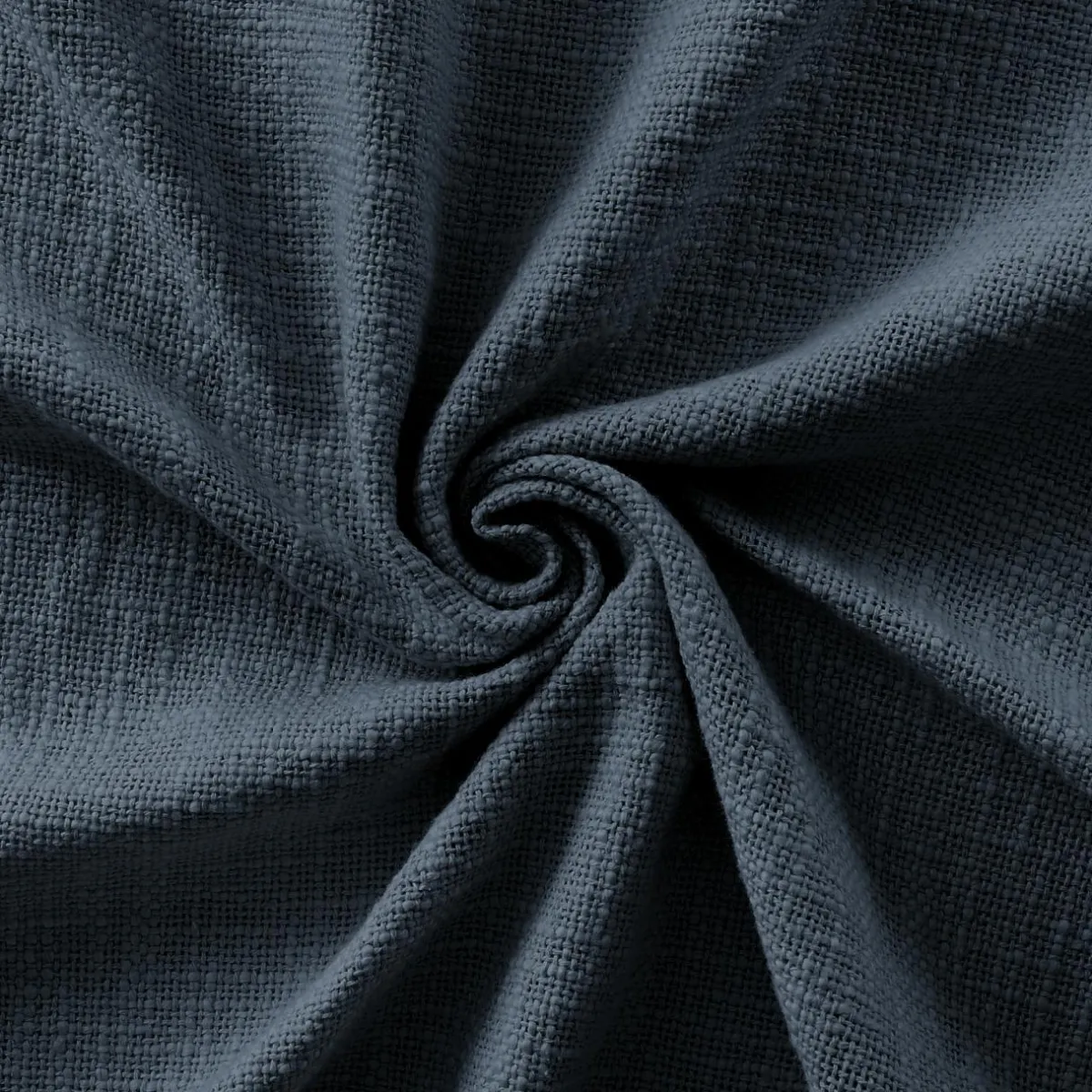 L'EFFET PAPILLON Coussin rectangulaire coton (40 x 60 cm) Sixtine Bleu nuit New