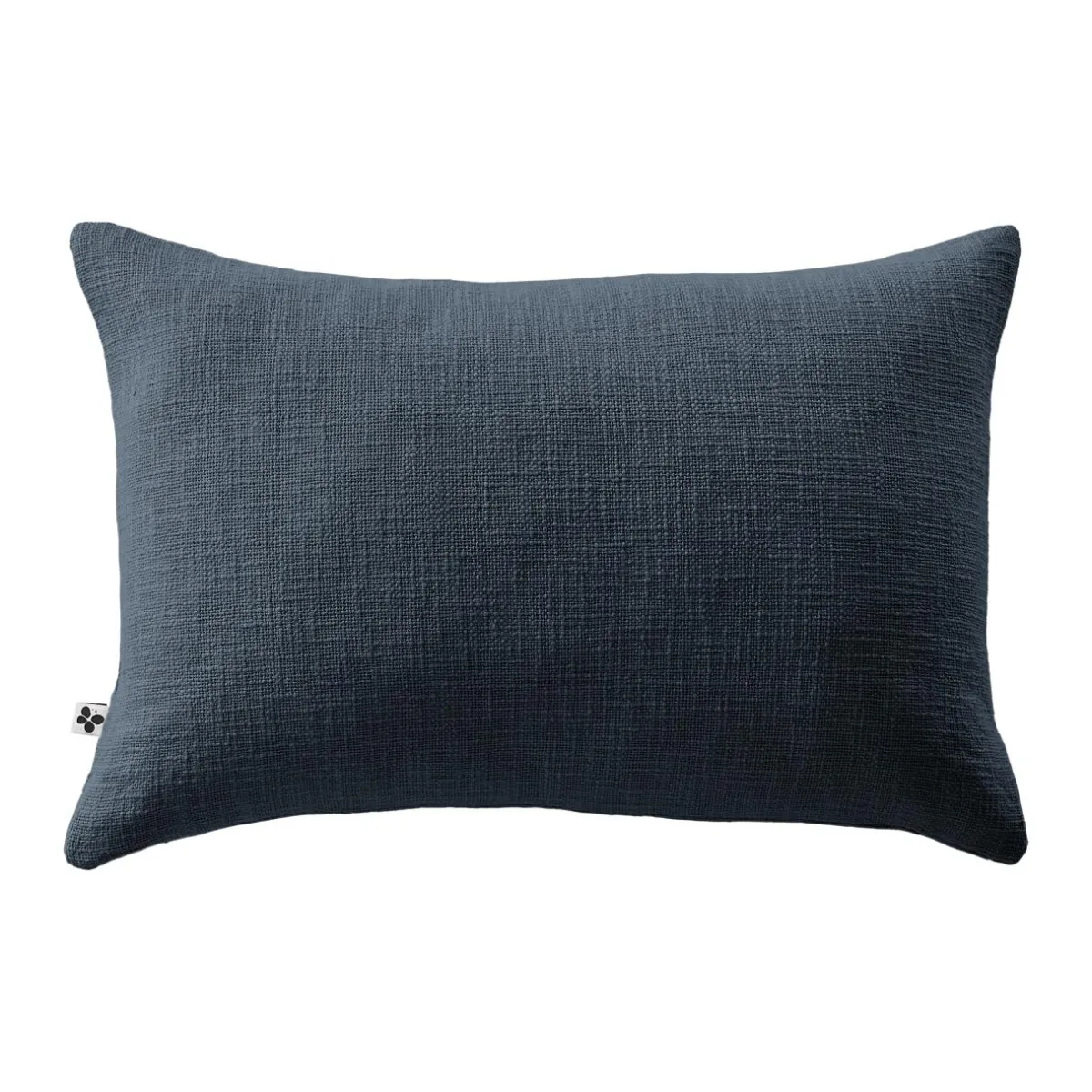L'EFFET PAPILLON Coussin rectangulaire coton (40 x 60 cm) Sixtine Bleu nuit New