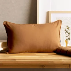 EMINZA Coussin rectangulaire coton (30 x 50 cm) Pixel Camel Online