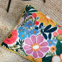 STOF Coussin rectangulaire coton (30 x 50 cm) Betty Multicolore Online