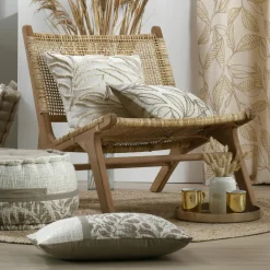 STOF Coussin rectangulaire coton (30 x 50 cm) Hemera Ecru Beige Sale