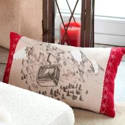 STOF Coussin rectangulaire en coton (30 x 50 cm) Villard Écru Ecru Online