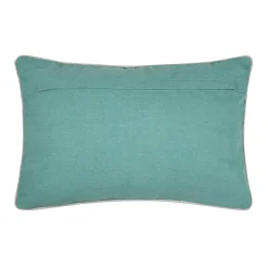 STOF Coussin rectangulaire en coton (35 x 50 cm) Barbade Blanc Sale
