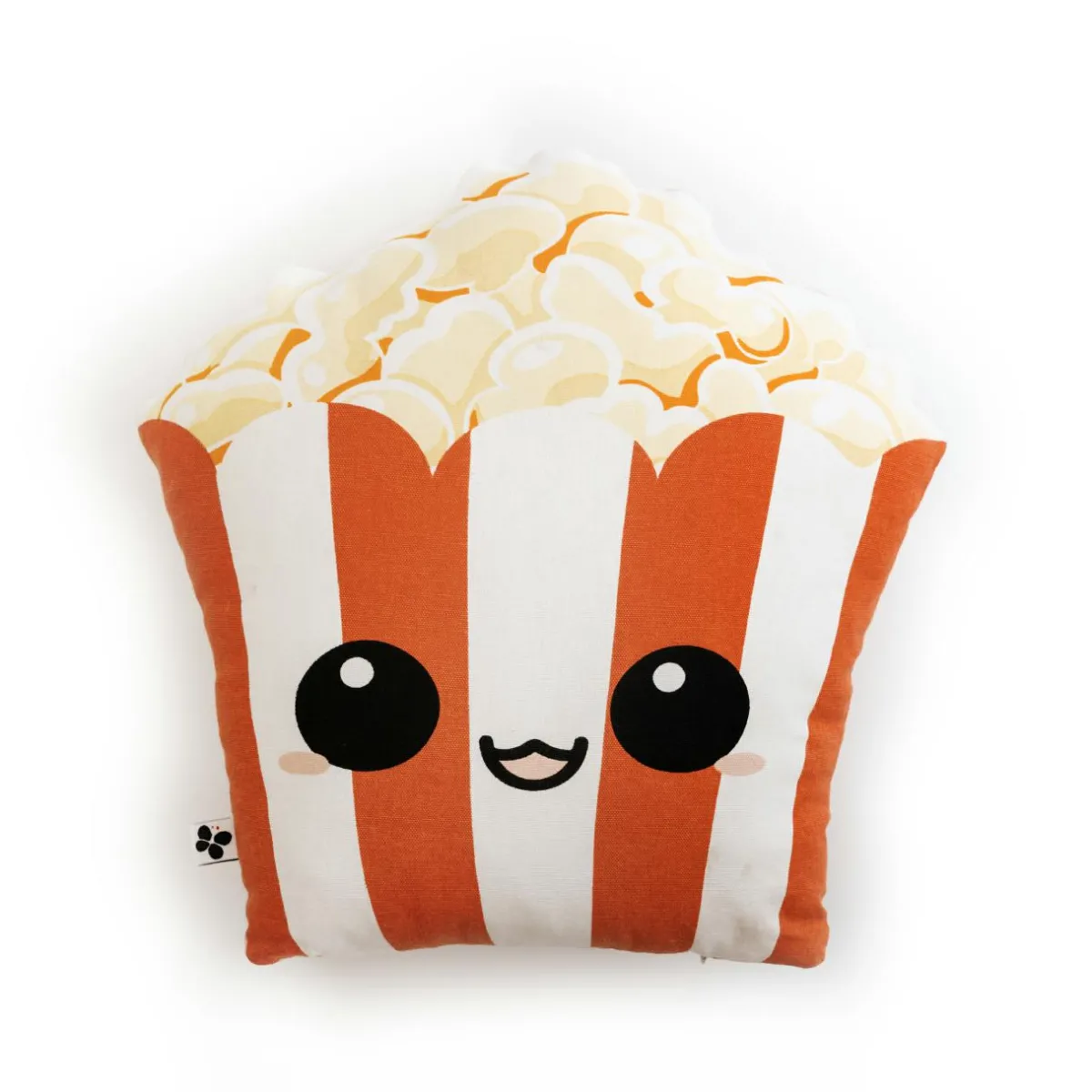 L'EFFET PAPILLON Coussin rectangulaire enfant coton (40 x 42 cm) Fresh popcorn Rouge Best