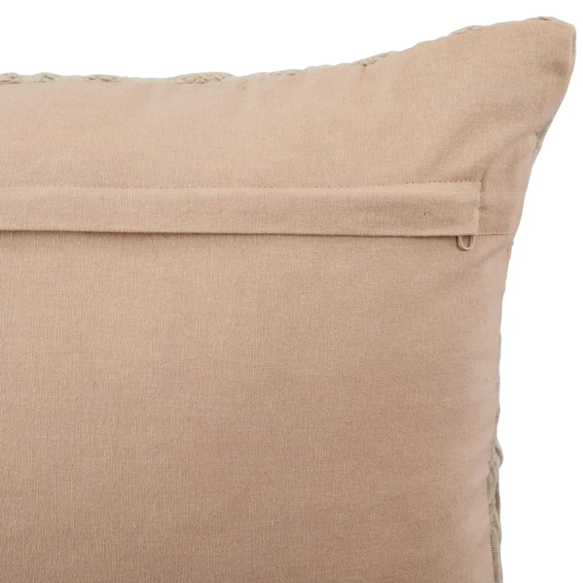 Atmosphera, cru017dateur d'intu017drieur Coussin rectangulaire gaze de coton (38 x 58 cm) Letho Beige Outlet