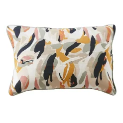 EMINZA Coussin rectangulaire gaze de coton (40 x 60 cm) Mathilda Multicolore Best