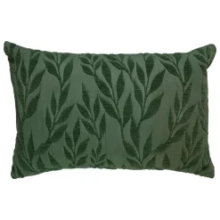 Atmosphera, cru017dateur d'intu017drieur Coussin rectangulaire gaze de coton (38 x 58 cm) Letho Vert tilleul Discount