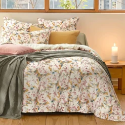EMINZA Coussin rectangulaire gaze de coton (40 x 60 cm) April Multicolore Best