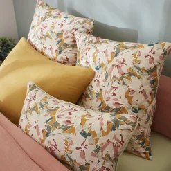 EMINZA Coussin rectangulaire gaze de coton (40 x 60 cm) April Multicolore Best