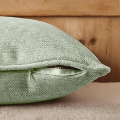 EMINZA Coussin rectangulaire tissé (40 x 60 cm) Magnus Vert Eucalyptus