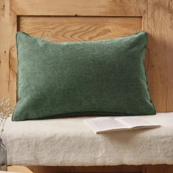 EMINZA Coussin rectangulaire tissé (40 x 60 cm) Magnus Vert romarin Sale