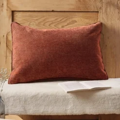 EMINZA Coussin rectangulaire tissé (40 x 60 cm) Magnus Terracotta Clearance