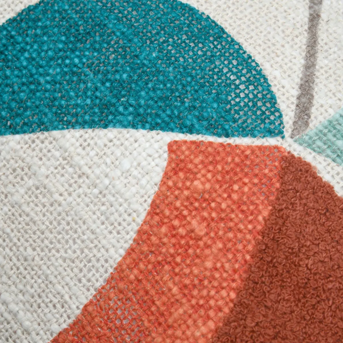 STOF Coussin rectangulaire tufté (40 x 60 cm) Blokken Multicolore Outlet