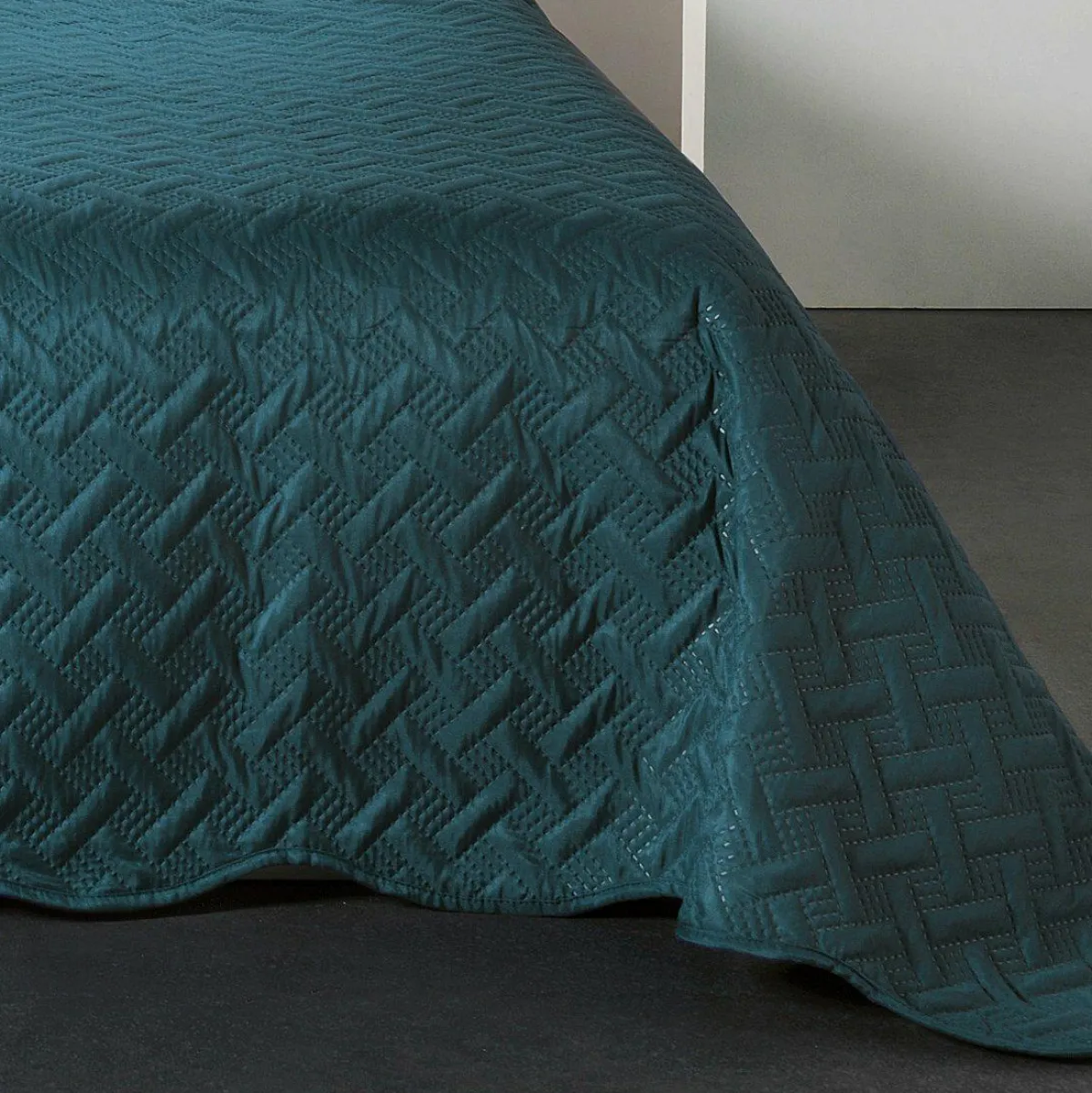 LINDER Couvre-lit et taie d'oreiller (180 x 240 cm) Californie Bleu Clearance