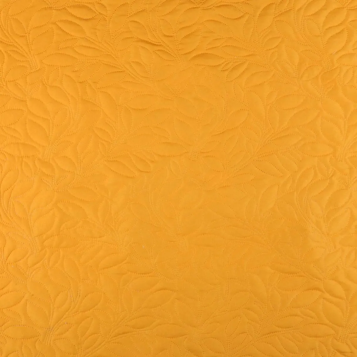 LOVELY CASA Couvre-lit et taies d'oreiller (260 x 240 cm) Cassandre curry Jaune Sale