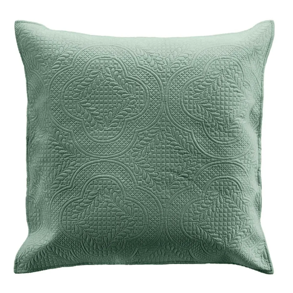 douceur d'intu017drieur Couvre-lit matelassé et deux taies d'oreiller (240 x 260 cm) Romane cèdre Vert Hot