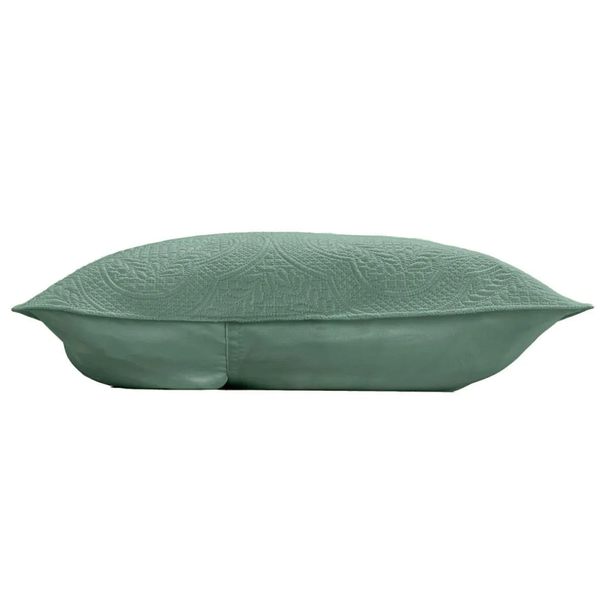 douceur d'intu017drieur Couvre-lit matelassé et deux taies d'oreiller (240 x 260 cm) Romane cèdre Vert Hot