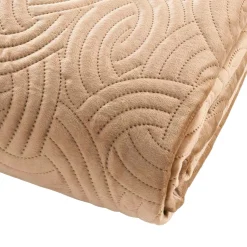 douceur d'intu017drieur Couvre-lit matelassé et deux taies d'oreiller (240 x 260 cm) Solange Beige Outlet