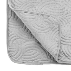 douceur d'intu017drieur Couvre-lit matelassé et deux taies d'oreiller (240 x 260 cm) Solange Gris New
