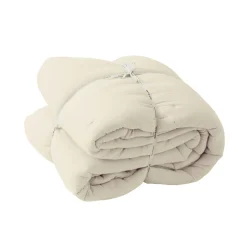EMINZA Couvre-lit matelassé gaze de coton (240 x 220 cm) Gaïa pampa Beige Sale