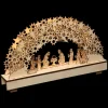 Feeric Lights & Christmas Crèche de Noël complète et lumineuse (H19 cm) Sainte-Amélie Online