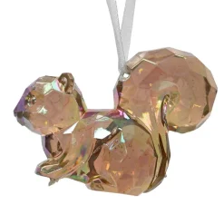 KAEMINGK Écureuil de Noël à suspendre (H6 cm) Marcel Brun irisé Marron Hot