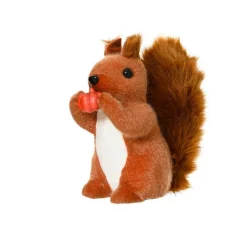 KAEMINGK Écureuil de Noël (H23 cm) Gribouille et citrouille Marron New