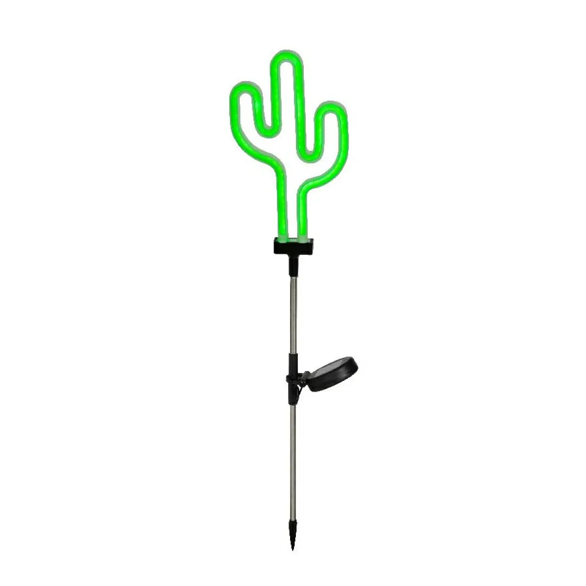 KAEMINGK Décoration lumineuse Solaire à piquer au sol (H73 cm) Cactus néon Vert Online