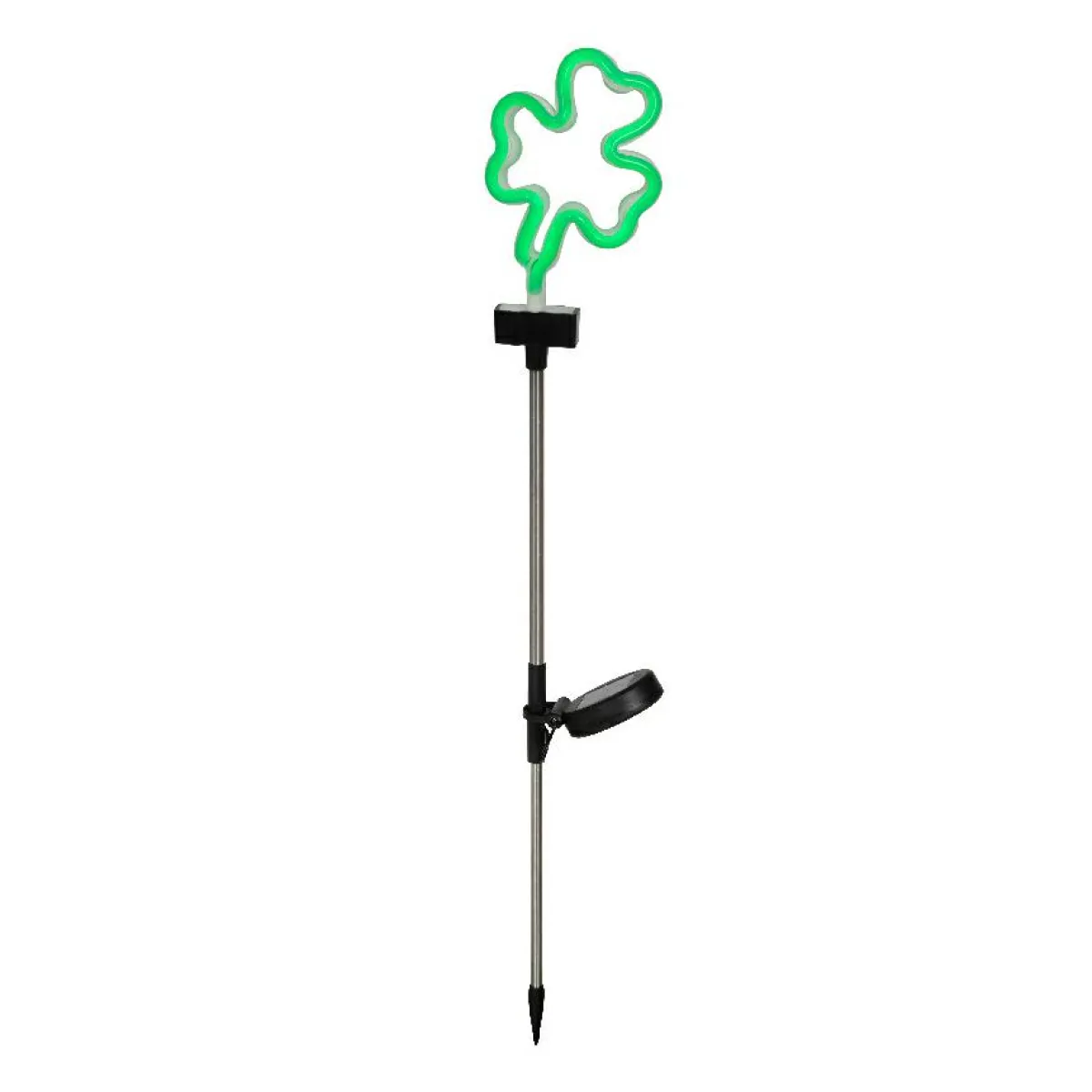 KAEMINGK Décoration lumineuse Solaire à piquer au sol (H70 cm) néon Trèfle Vert Online