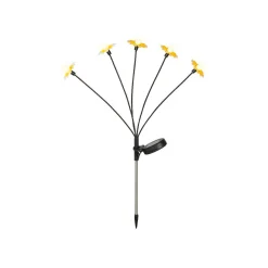 KAEMINGK Décoration lumineuse Solaire à piquer au sol (H60 cm) Marguerites et blanc chaud Jaune Online